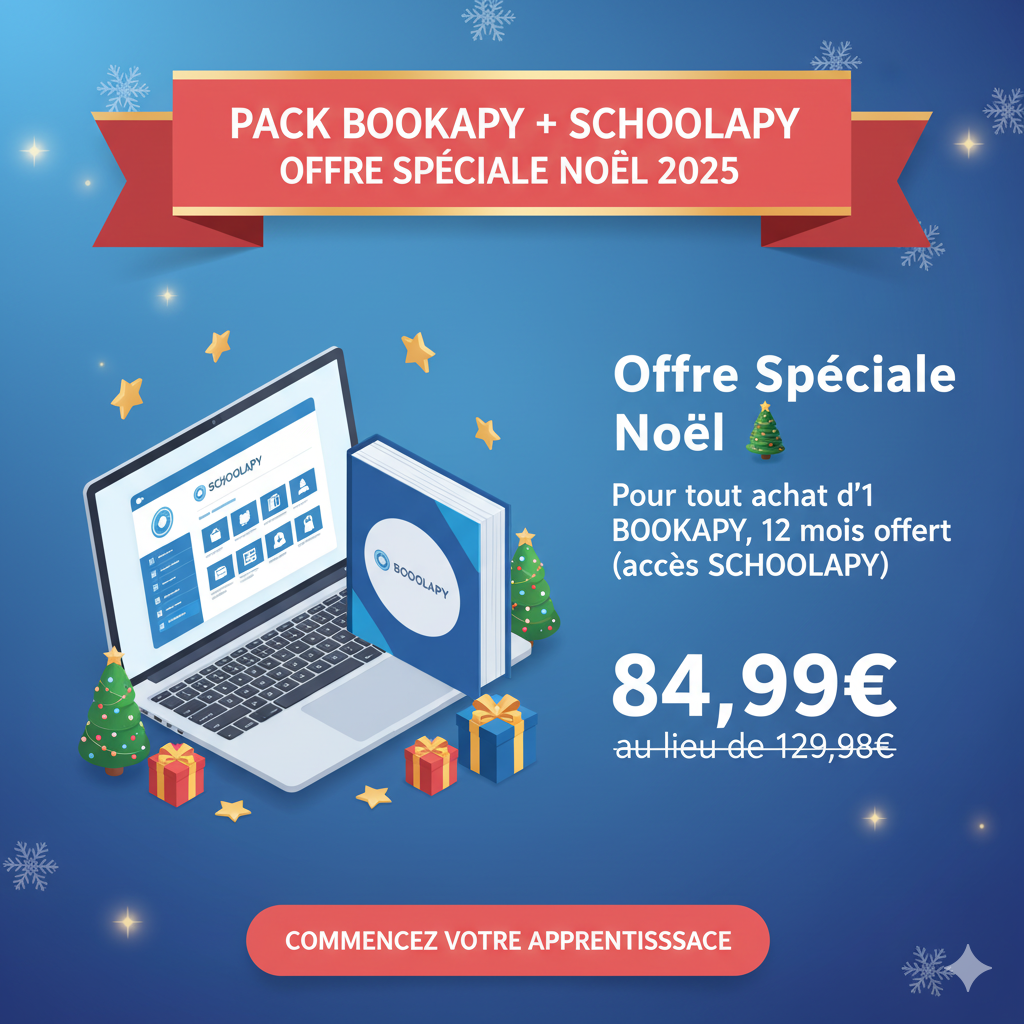 Offrir mieux qu’un cadeau ? : le duo BOOKAPY + Abonnement Schoolapy, le secret des étudiants en santé qui réussissent sans s’épuiser